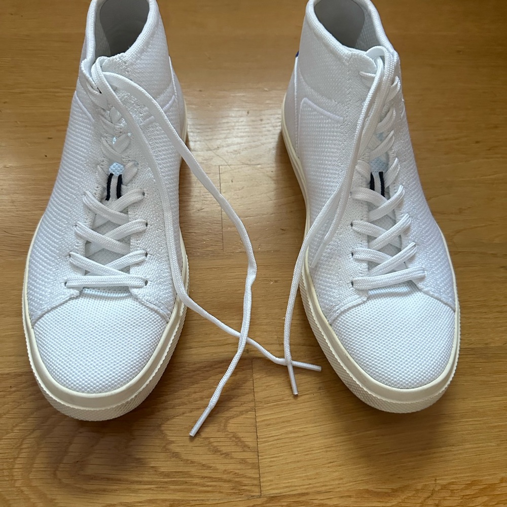 Rothy’s White High-Top Sneakers - Picture 8 of 10
